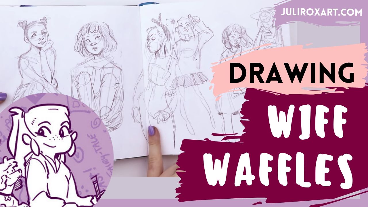 Read more about the article Finding Joy in Your Art – DrawingWiffWaffles Artist Spotlight