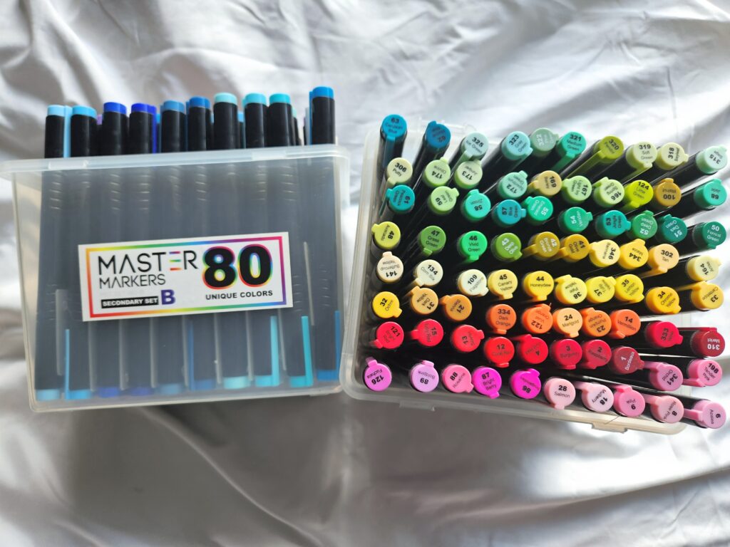 master markers alcohol brush juli rox art